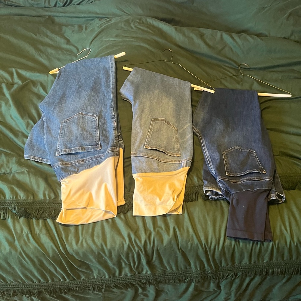 3 Pair Maternity Jeans